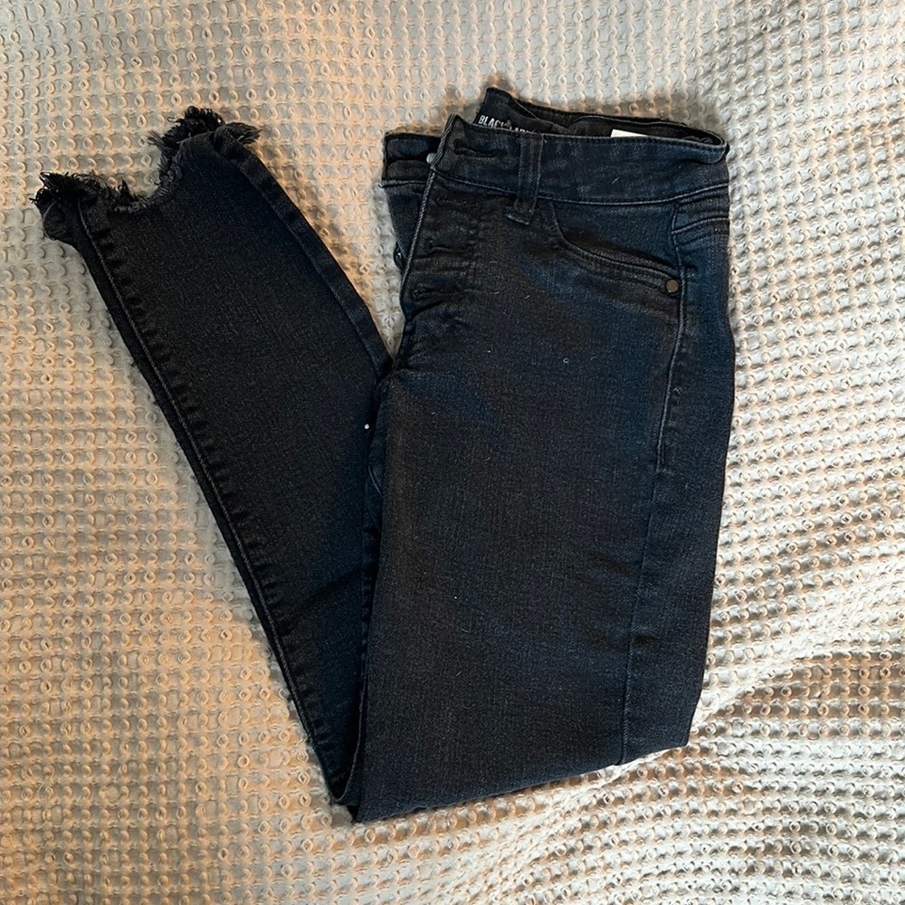 Black skinny jeans